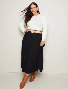 Autograph Woven Tiered Maxi