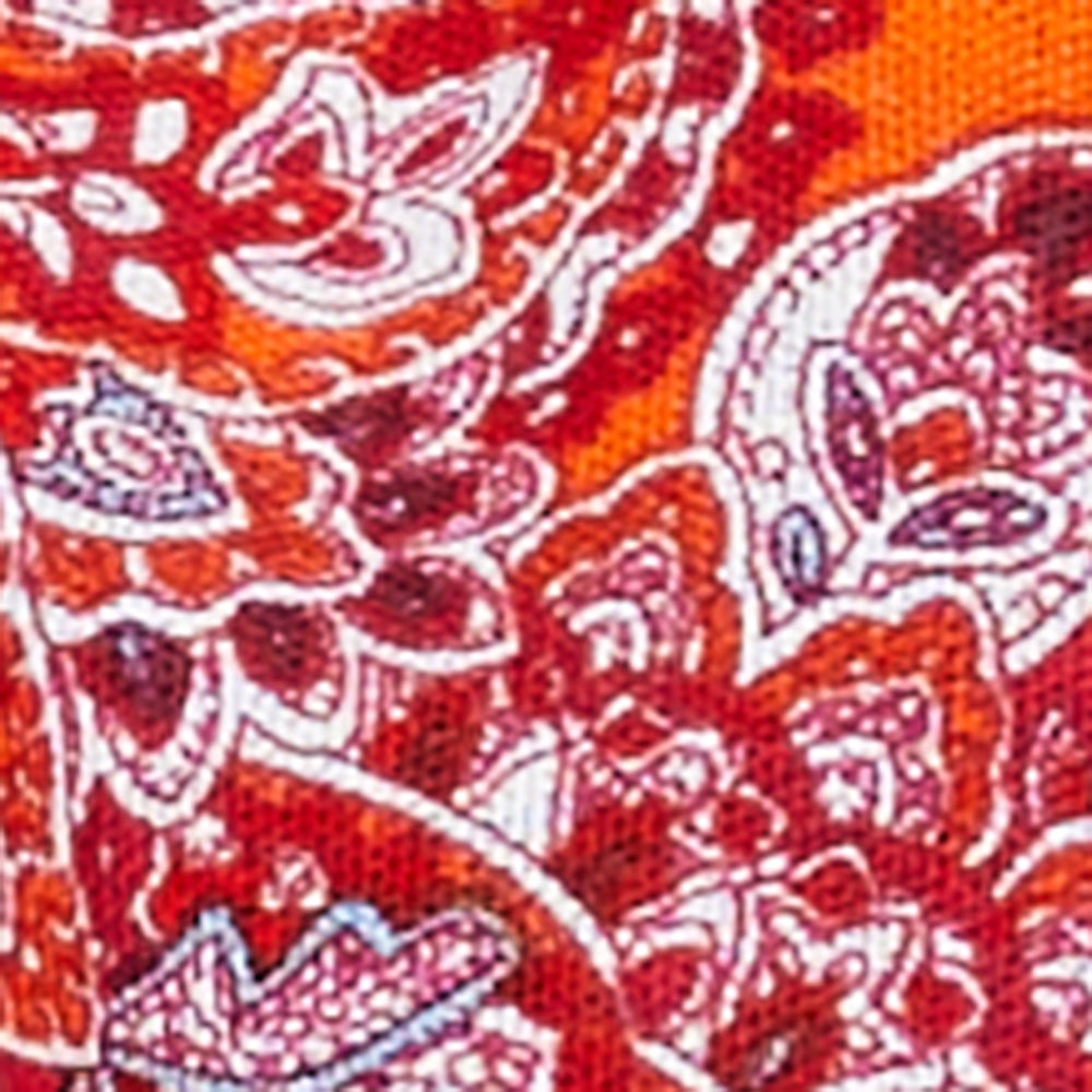 ORANGE PAISLEY