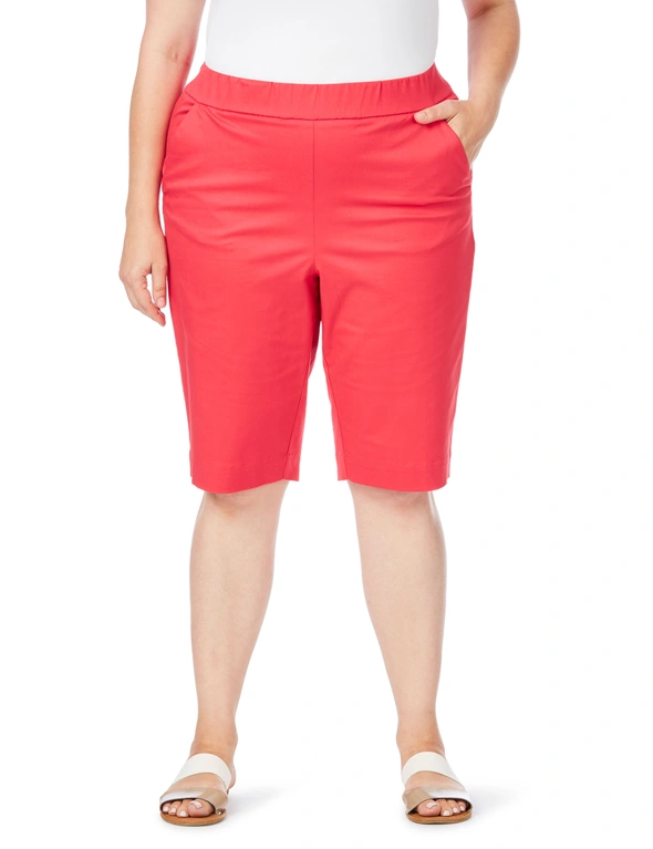 Beme Pull On Twill Shorts, hi-res image number null