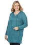 Beme Long Sleeve Tie Front Tunic, hi-res