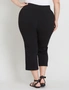 Beme 7/8 Length Stud Detail Bengaline Pants, hi-res