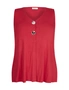 Beme Sleeveless Button Front Tunic Top, hi-res