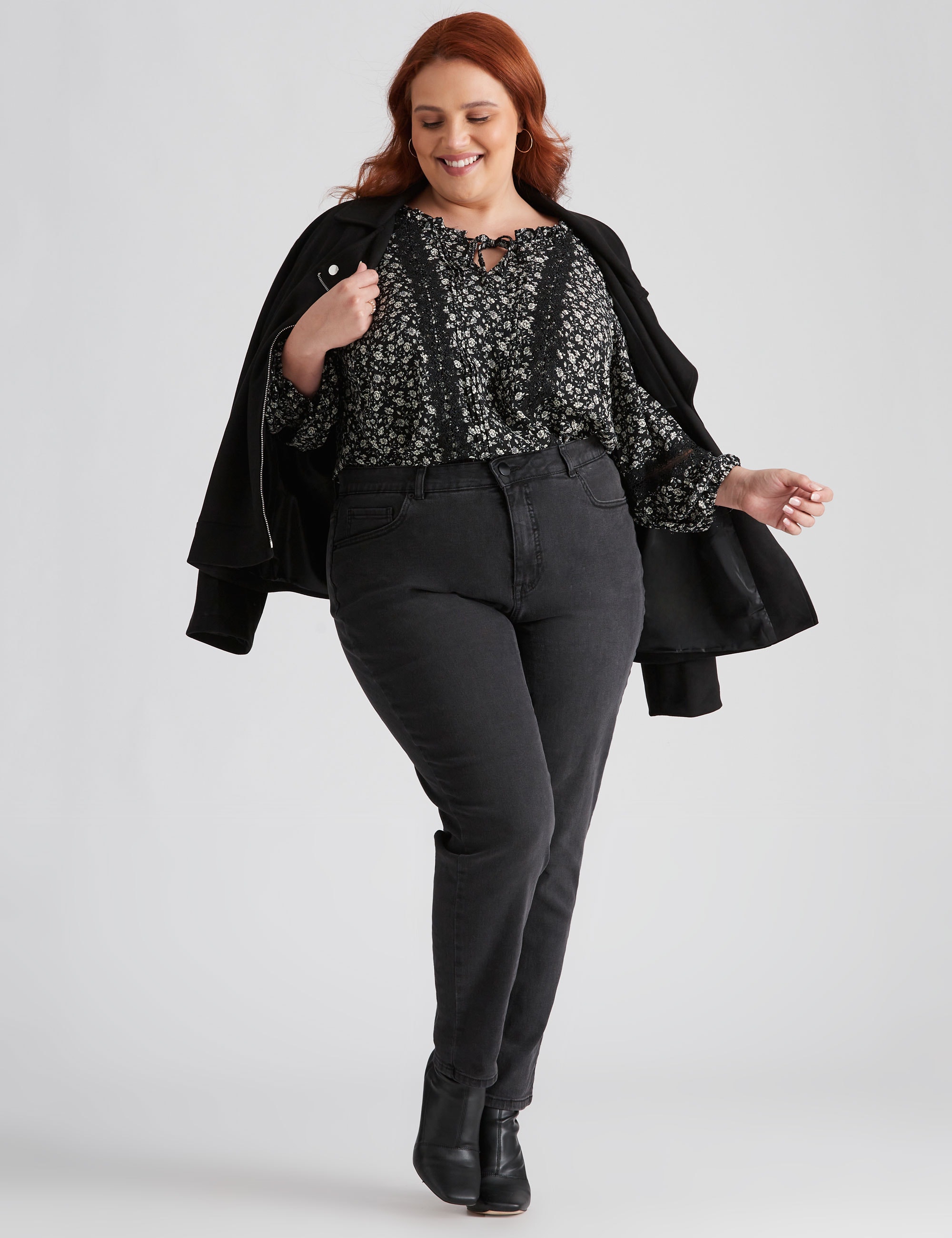 Straight Leg Plus Size Pants, Plus Size Clothing