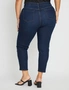 Beme Mid Rise Core Short Length Jeans, hi-res