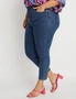Beme Mid Rise Core Short Length Jeans, hi-res