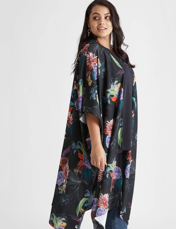 Beme Floral Kimono, hi-res image number null