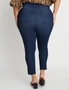Beme Pull On Wide Waistband Jeans, hi-res