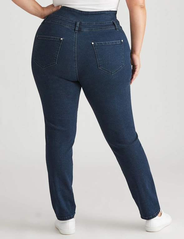 Beme Triple Button High Waist Skinny Jeans, hi-res image number null