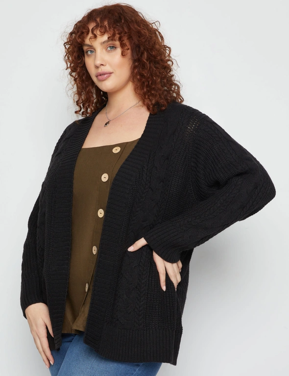 Beme Open Cable Cardigan, hi-res image number null