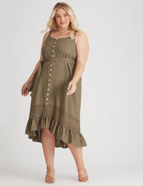 Beme Strappy Woven Dress, hi-res image number null