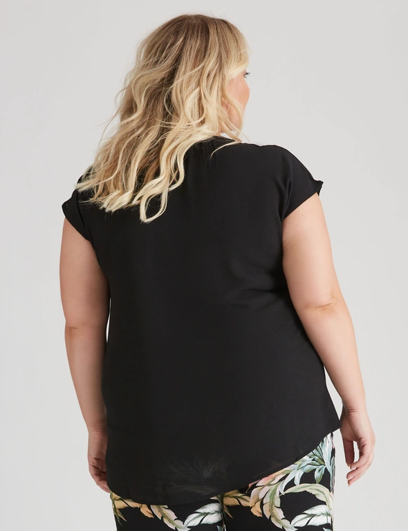 Beme Extended Sleeve Woven Top, hi-res image number null