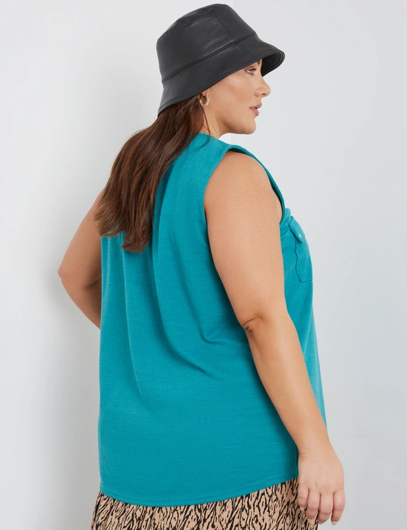 Beme Sleeveless Knitwear Top, hi-res image number null