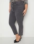 Beme Full Length Exposed Button Skinny Jeans, hi-res