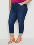 Beme 7/8 Length Distressed Girlfriend Jeans, hi-res