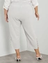 Beme Crop Pants With Button Side Ankle Detail, hi-res