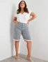 Beme Knee Length Comfort Waist 5 Pocket Short, hi-res