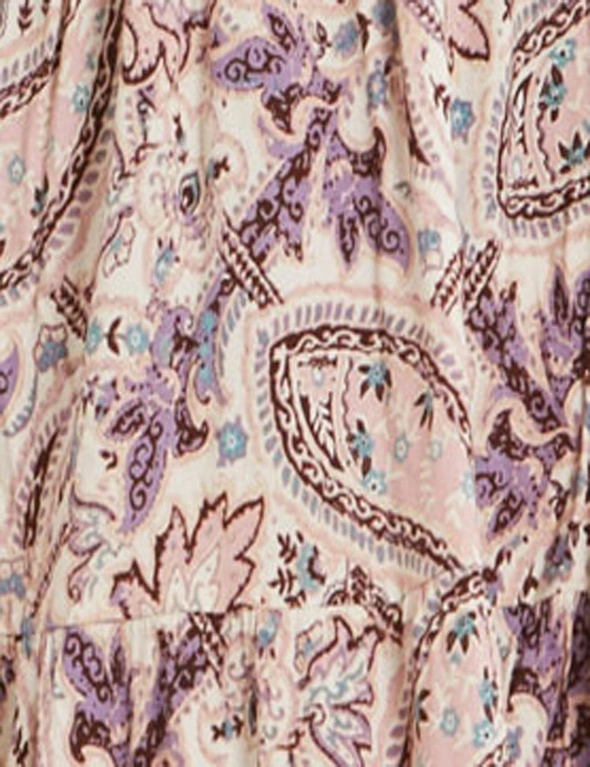 Beme Sleeveless Shirred Bodice Maxi Dress, hi-res image number null