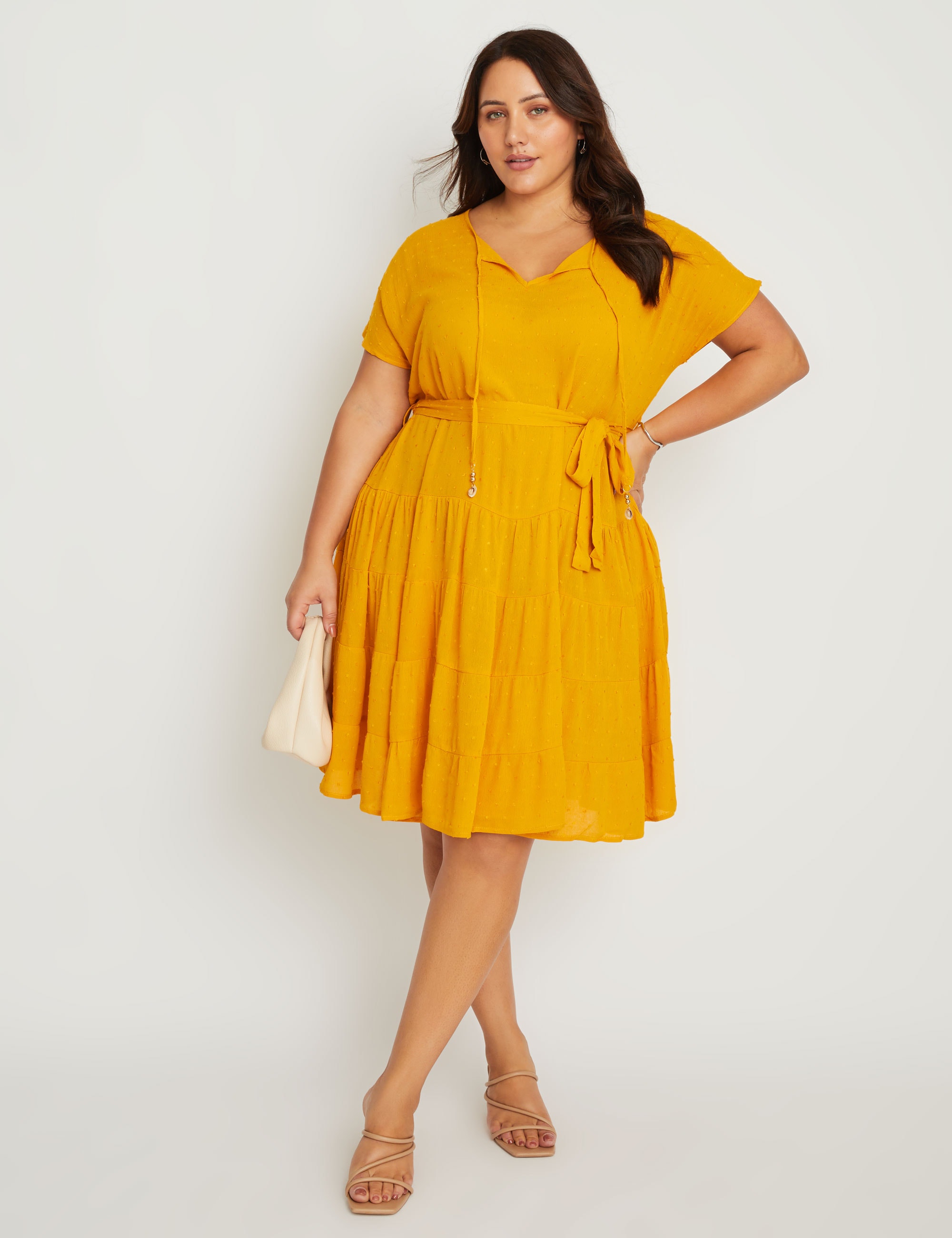  Women's Casual Dresses - Yellows / Women's Casual