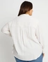 Beme Essential Long Sleeve Linen Shirt, hi-res