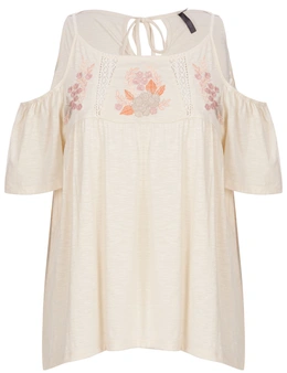 Crossroads Embroidered Top