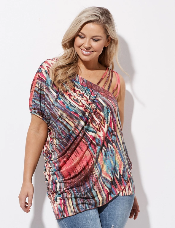 Crossroads Asymmetric Tunic Top, hi-res image number null