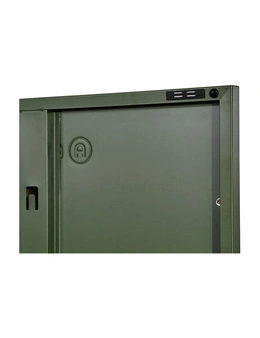 ArtissIn Buffet Sideboard Metal Cabinet - DOUBLE Green