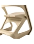 ArtissIn Set of 4 Dining Chairs Office Cafe Lounge Seat Stackable Plastic Leisure Chairs Beige, hi-res