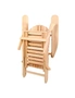 Gardeon 2PC Adirondack Outdoor Chairs Wooden Sun Lounge Patio Furniture Garden Natural, hi-res