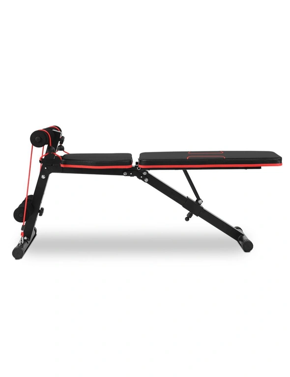 Everfit Weight Bench Adjustable FID Bench Press Home Gym 150kg Capacity, hi-res image number null