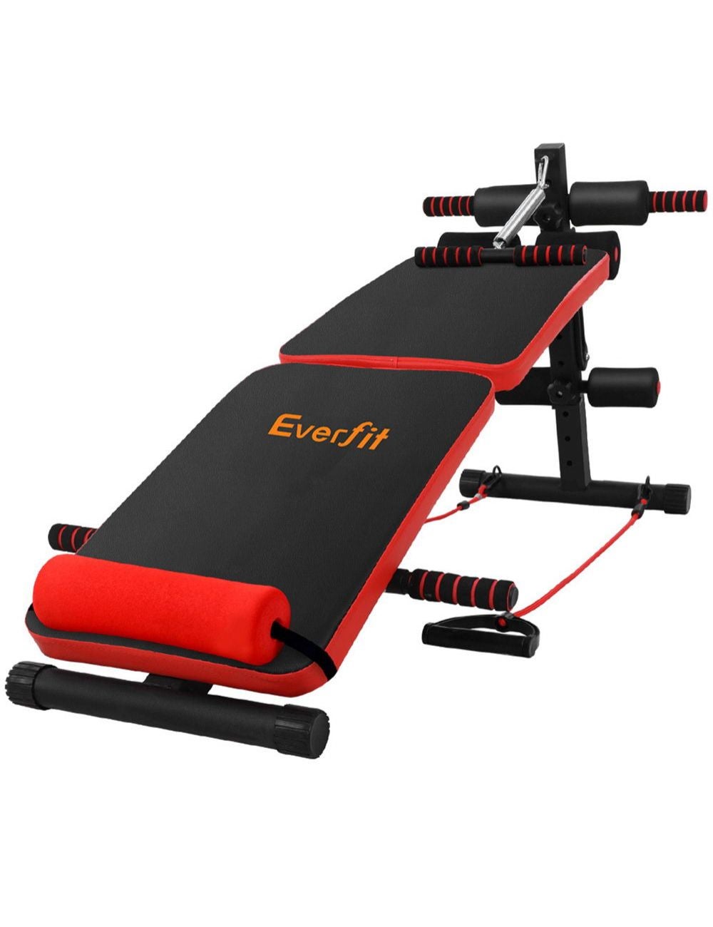 Everfit Weight Bench Sit Up Bench Press Foldable Home Gym Equipment ...