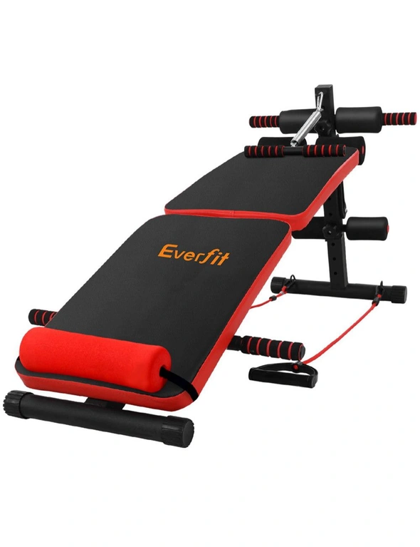 Everfit Weight Bench Sit Up Bench Press Foldable Home Gym Equipment, hi-res image number null