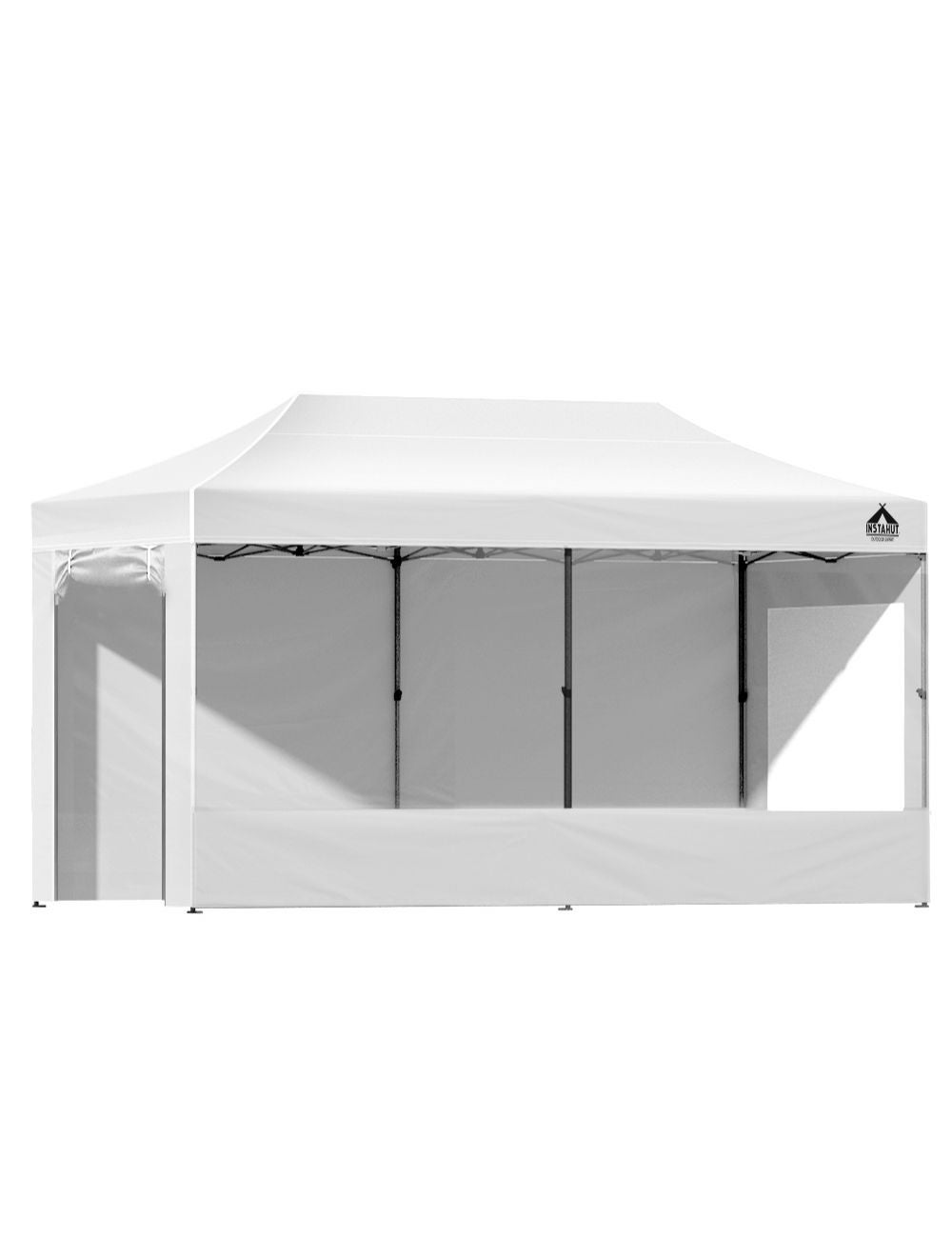 Instahut Gazebo 3x6 Pop Up Marquee Folding Tent Wedding Gazebos Camping ...