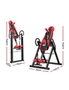 Everfit Inversion Table Gravity Exercise Inverter Back Stretcher Home Gym Red, hi-res