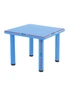 Keezi Kids Table Plastic Square Activity Study Desk 60X60CM, hi-res