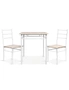 Artiss Dining Table And Chairs Set fo 3 Oak, hi-res