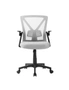 Artiss Mesh Office Chair Mid Back Grey, hi-res