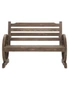 Gardeon Outdoor Garden Bench Wooden 2 Seat Wagon Chair Patio Furniture Teak, hi-res