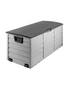 Gardeon Outdoor Storage Box 290L Lockable Organiser Garden Deck Shed Tool Black, hi-res
