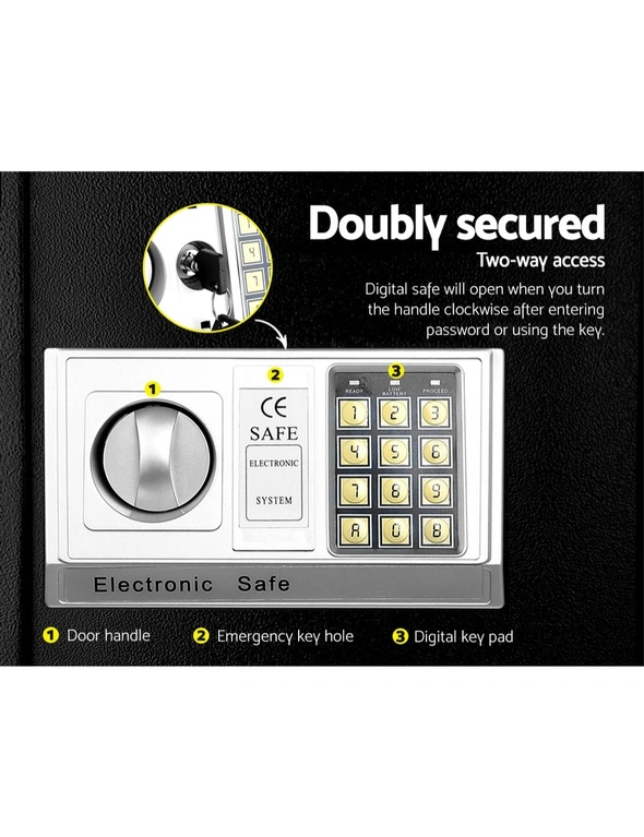 UL-TECH Security Safe Box 20L, hi-res image number null