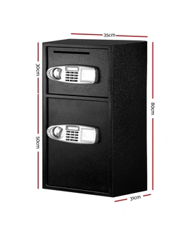 UL-TECH Security Safe Box Double Door