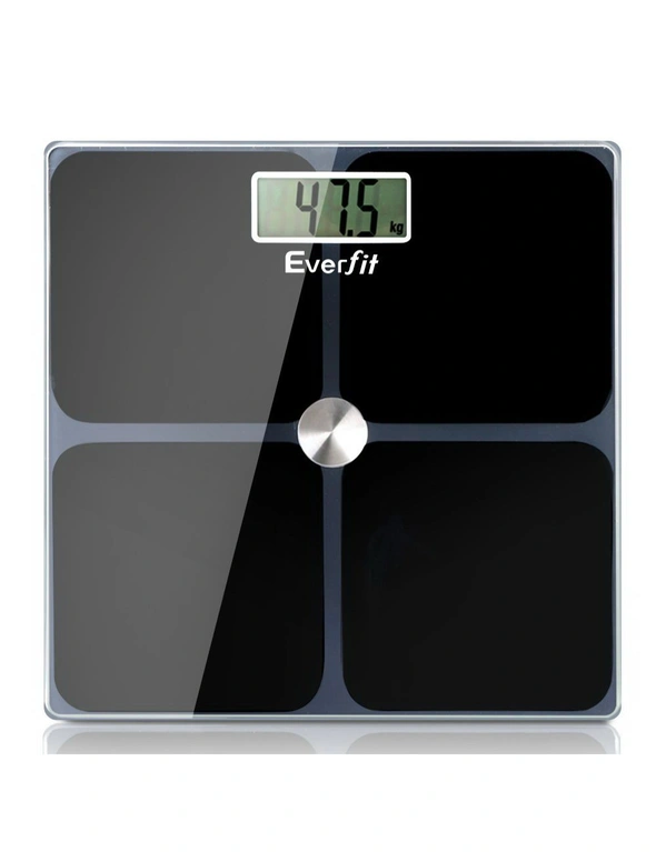 Everfit Body Fat Bathroom Scale Weighing Tracker Gym 180KG | Rivers ...
