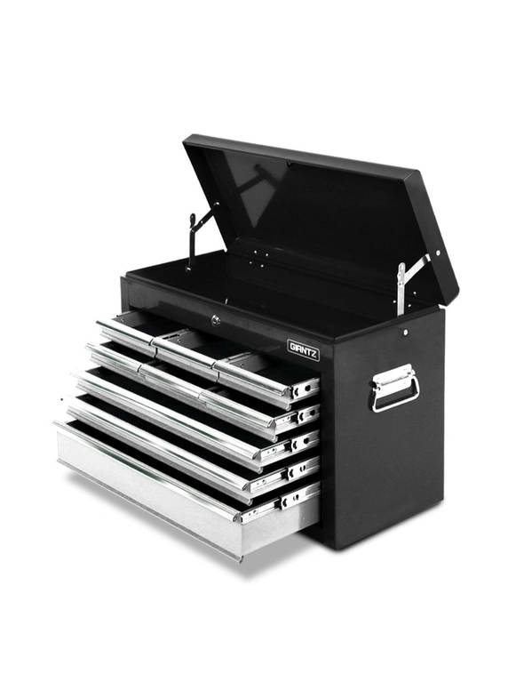 Giantz 9 Drawer Tool Box Cabinet Chest Toolbox Storage Garage Organiser Grey, hi-res image number null