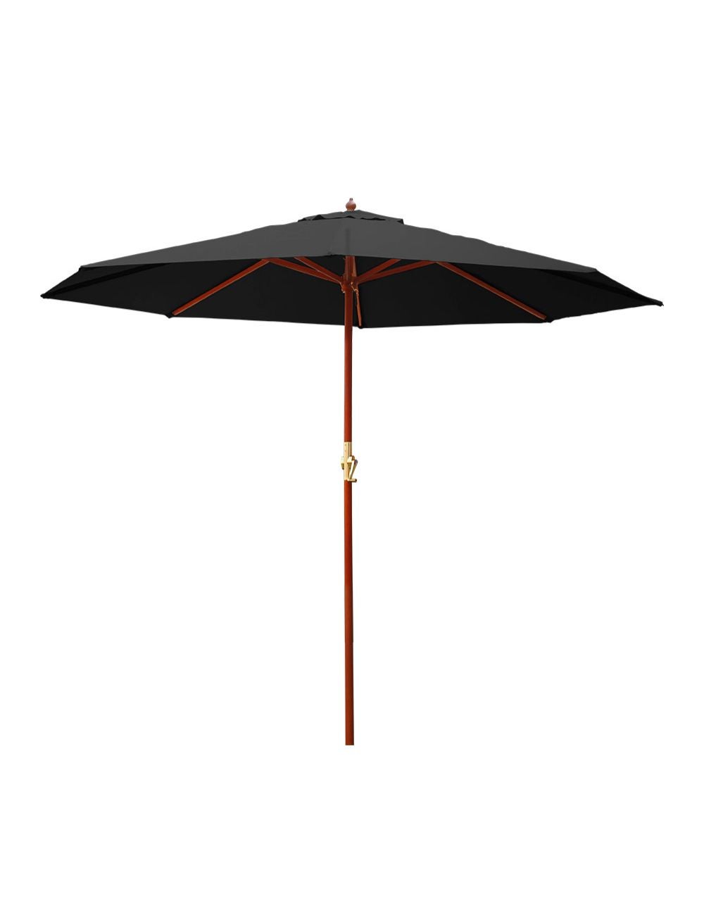 Instahut 3m Outdoor Umbrella Pole Umbrellas Beach Garden Sun Stand ...