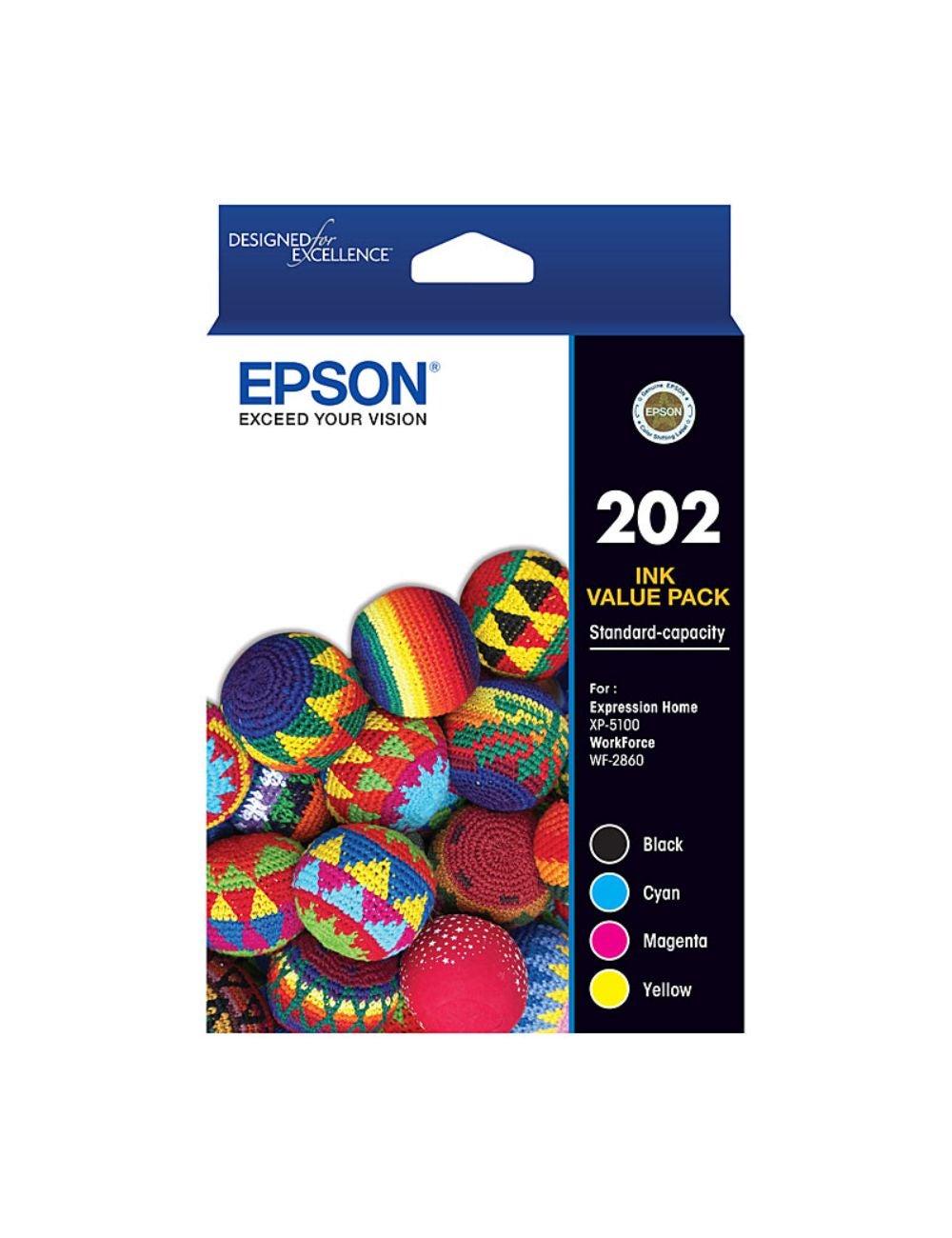 EPSON 202 4 Ink Value Pack | Autograph