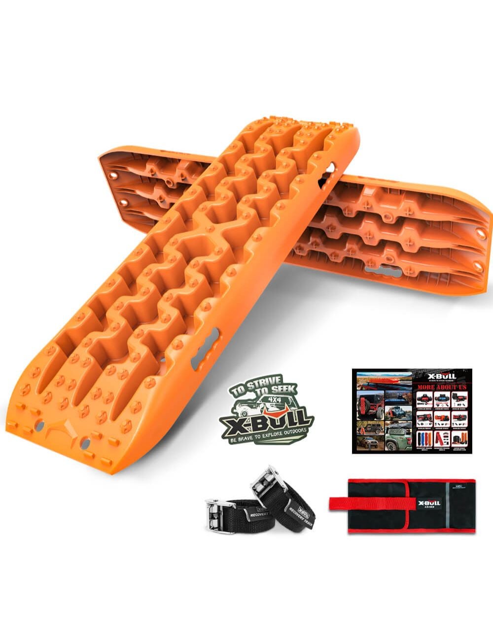 X-BULL Recovery tracks Sand 4x4 4WD Snow Mud Car Vehicles ATV 2pcs Gen ...