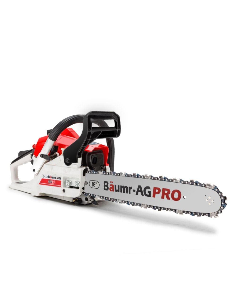 Baumr-AG 38CC Petrol Commercial Chainsaw 16 Bar E-Start 3.2 HP Chain ...