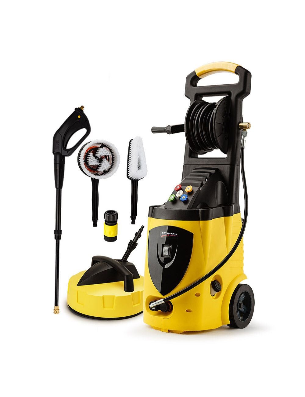 JET-USA 3500 PSI High Pressure Washer Electric Water Cleaner Gurney ...