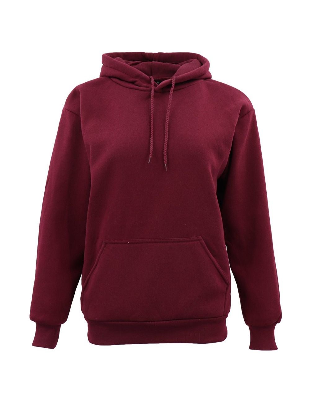 Maroon hoodie plain on sale