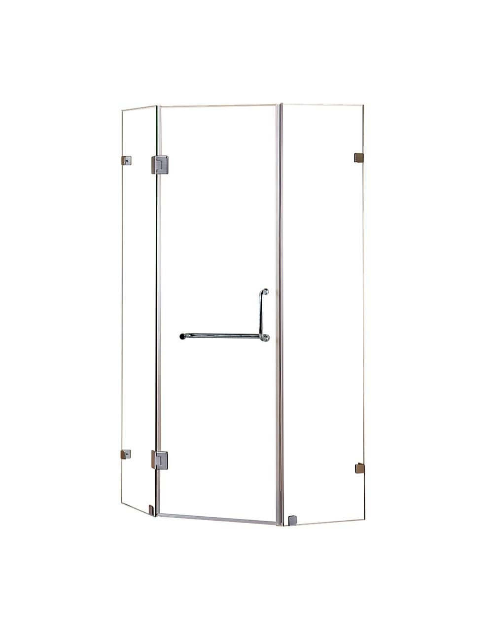 900 X 900mm Frameless 10mm Glass Shower Screen By Della Francesca Autograph 2017