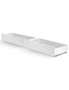 Artiss 2x Bed Frame Storage Drawers Trundle White, hi-res
